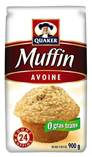 Quaker Oatmeal Muffin Mix 900g (31.7 oz) | Easy Homemade Muffin Mix | Free Shipping