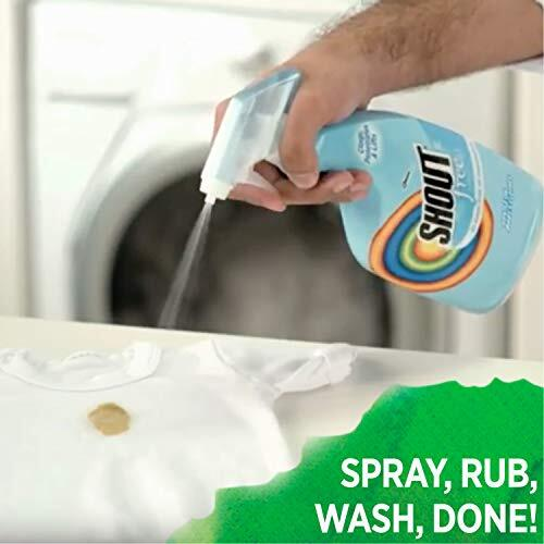 Shout Free Laundry Stain Remover Active Enzyme Spray Fragrance & Bleach Free | Free Shipping