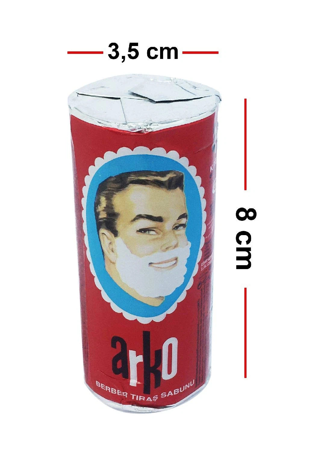 EVYAP Shaving Cream Soap Stick 12-Pack Traditional Wet Shave Cream Soap for Smooth Comfortable Shaving