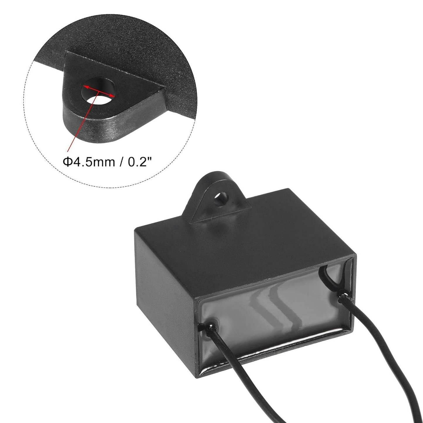 Cbb61 Capacitor 8Uf 350V Ac For Ceiling Fans Motors Generators 50 60Hz