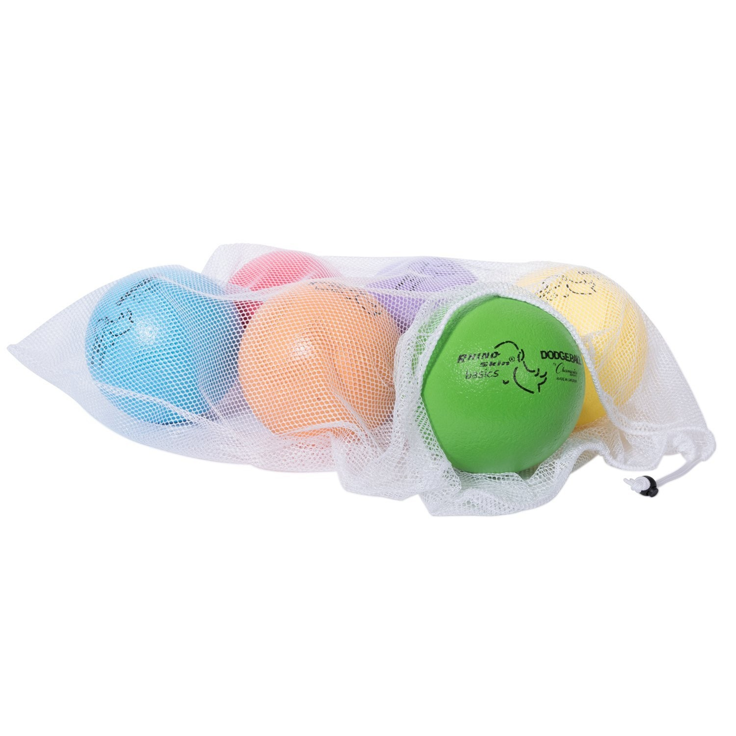 Champion Sports BAS7SET Rhino Skin Basic Dodgeball Set, 7 Inch