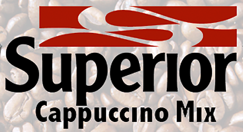 SUPERIOR CAPPUCCINO FRENCH VANILLA 4 - 2 LB BAGS  POWDER MIX
