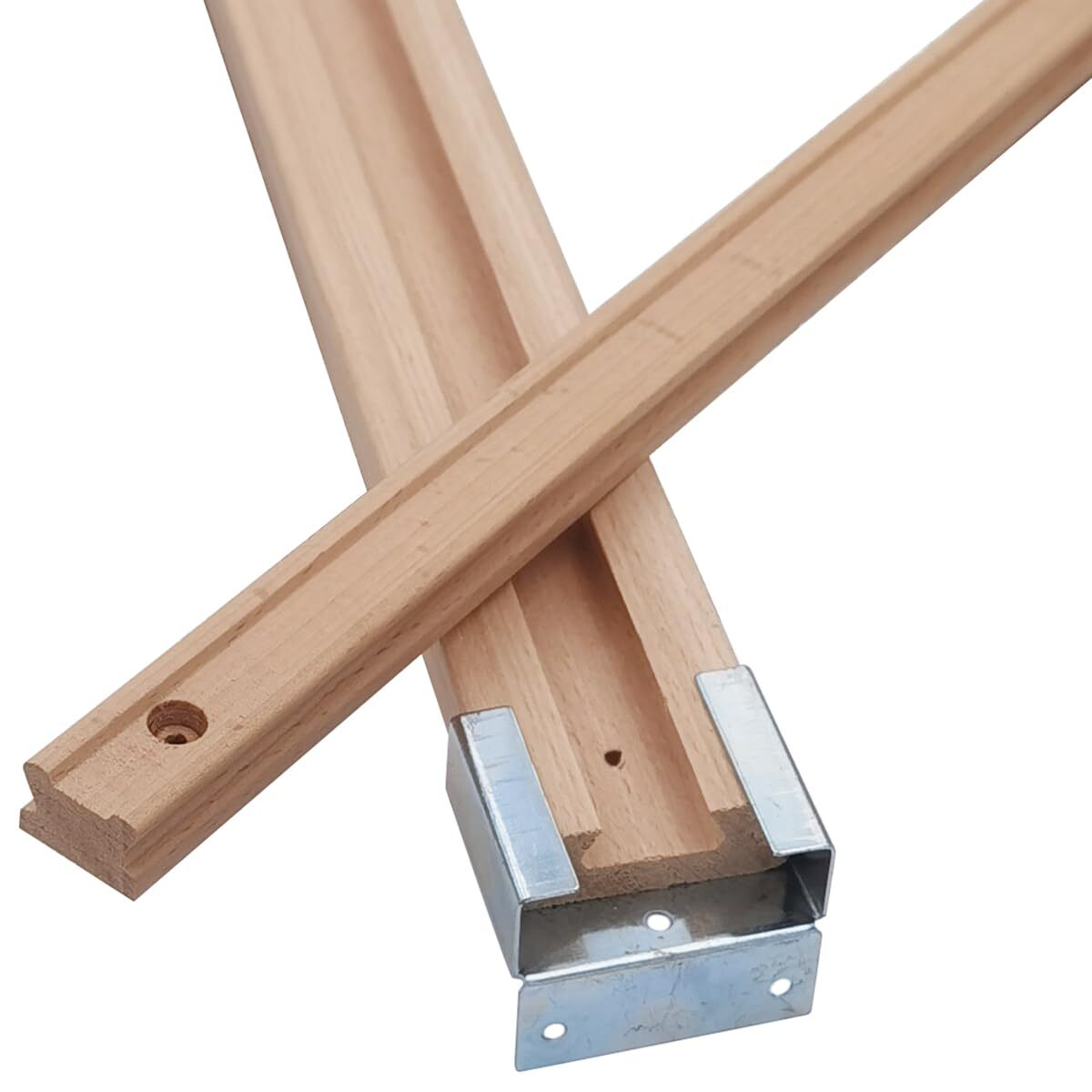 Btibpse Wooden Drawer Slides 16 Inches Classic Wood Center Guide Track
