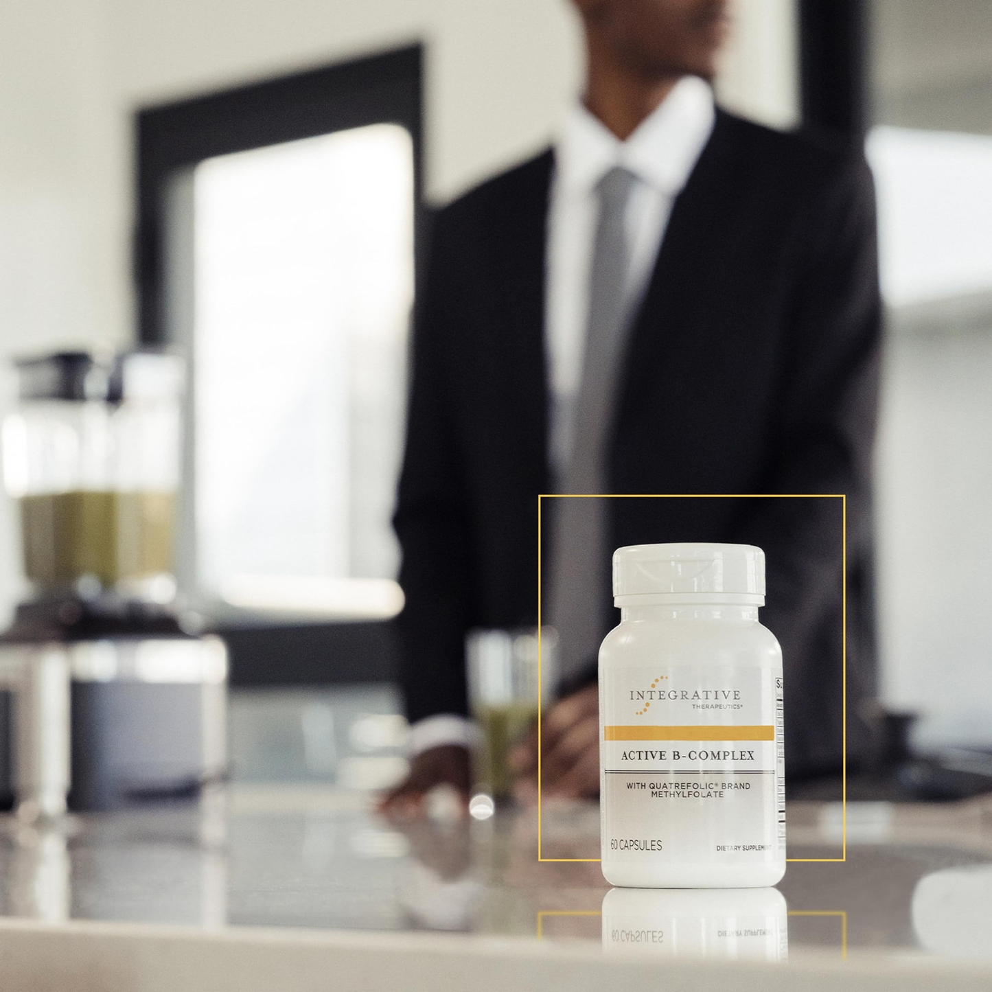 Integrative Therapeutics Active B-Complex 60 Capsules – 8 Active B Vitamins for Energy Support
