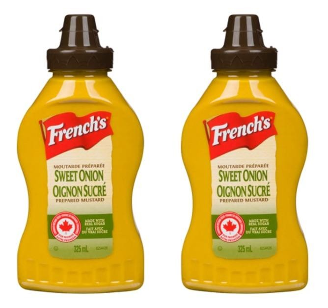 French's Sweet Onion Mustard – Sweet & Tangy Gourmet Mustard Condiment