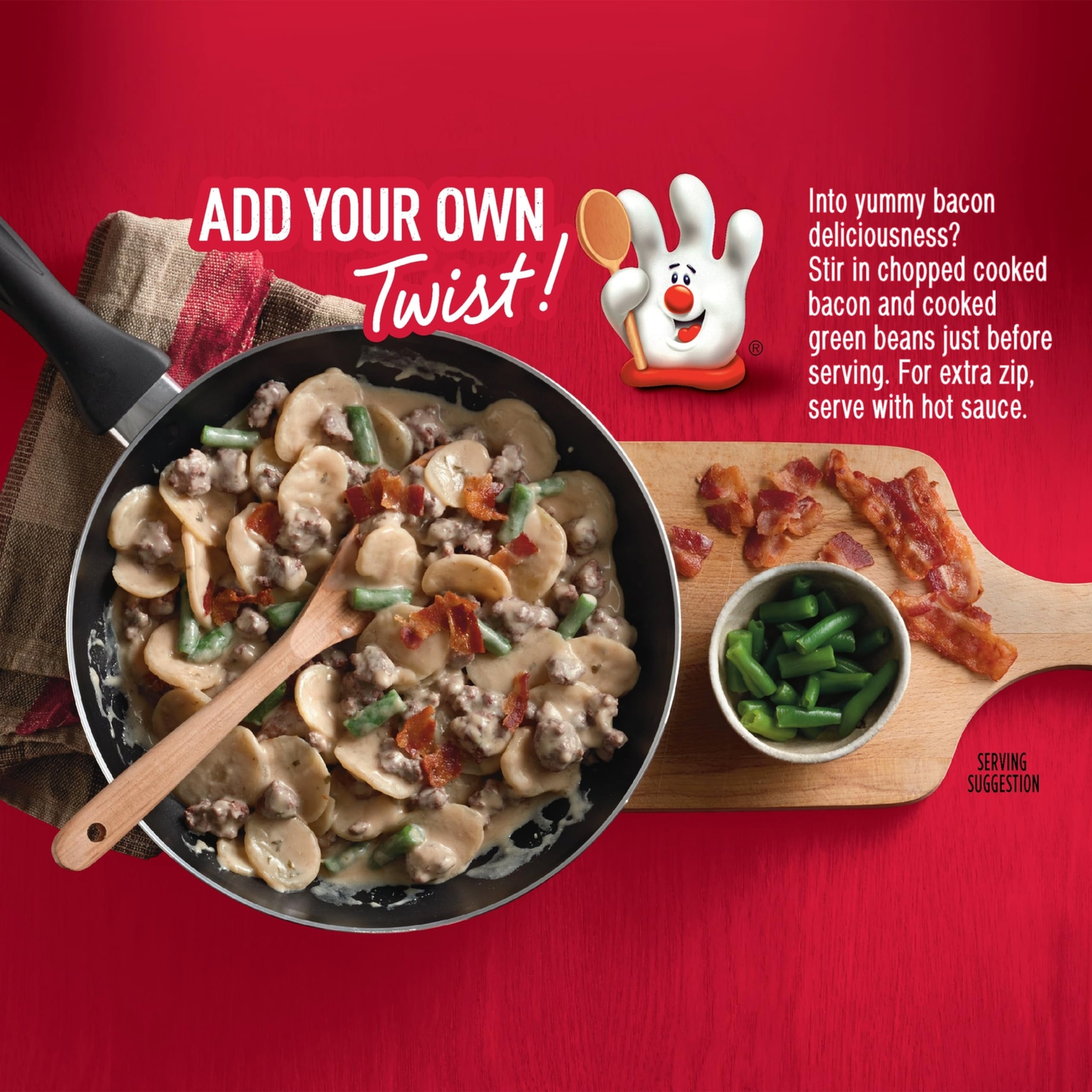12 Pack Hamburger Helper Potatoes Stroganoff Family Meal Easy Cook 5 Ounce