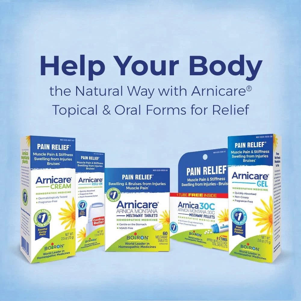 Boiron Arnica Cream 25 Ounce Natural Pain Relief for Muscle Aches and Bruises