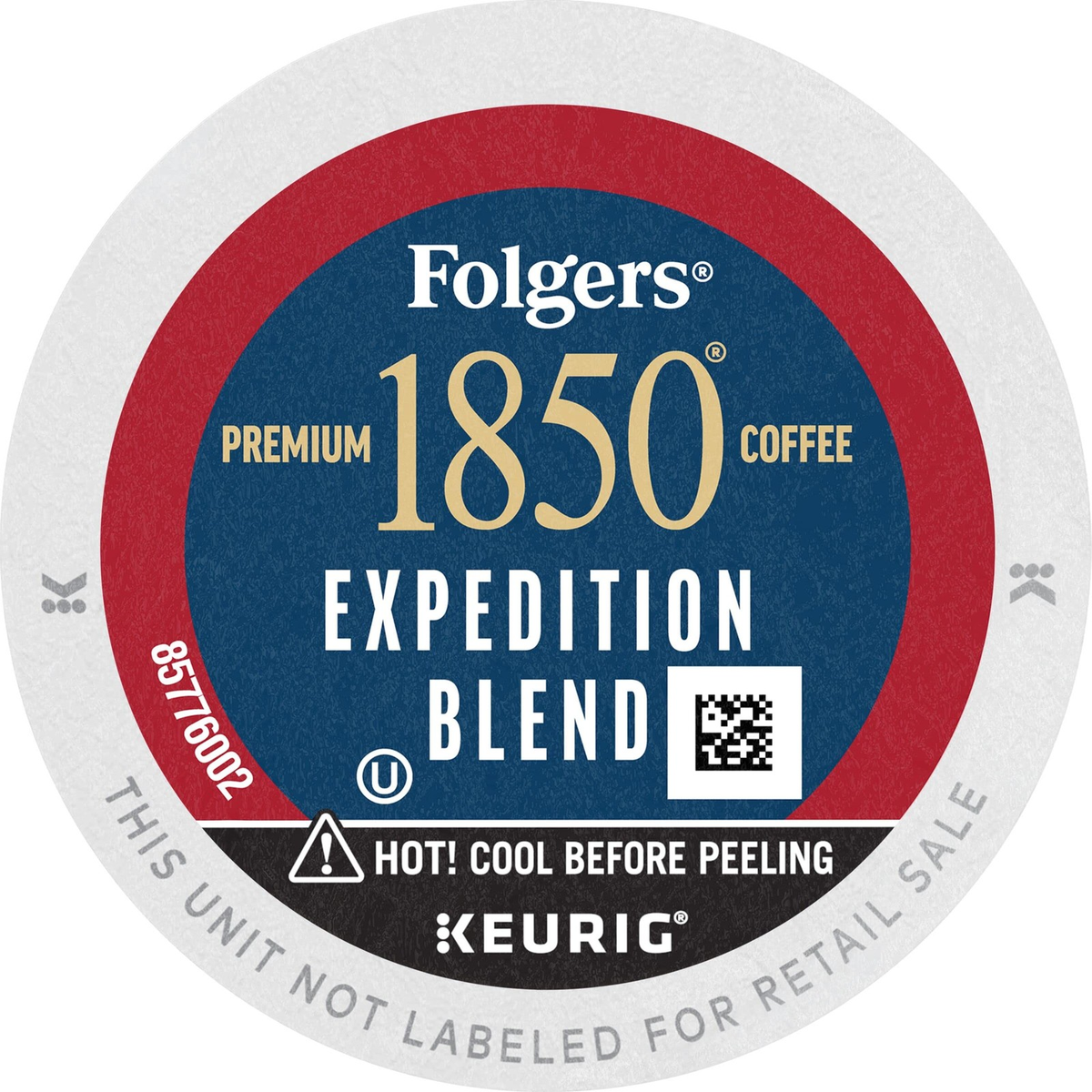 🛒    1850 by Folgers Pioneer Blend Medium Roast Coffee | 96 Keurig K-Cup Pods | 4 x 24 Count | 100% Arabica | FREE SHIPPING ☕