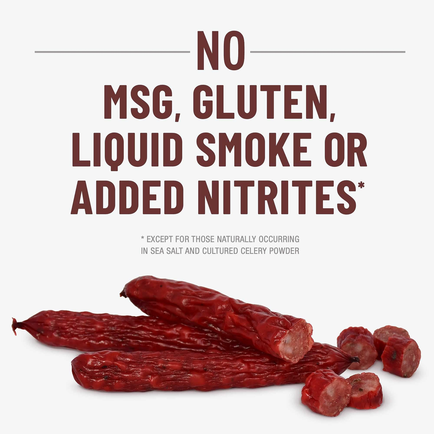 Duke's Pork Hot & Spicy Smoked Shorty Sausages – 7g Protein Gluten-Free Meat Snack