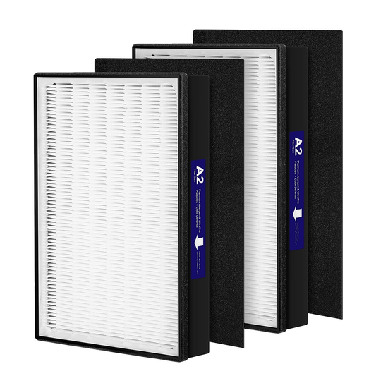 2 Pack A2 H13 HEPA Replacement Filters for 3M Filtrete Room Air Purifiers Free shippingh