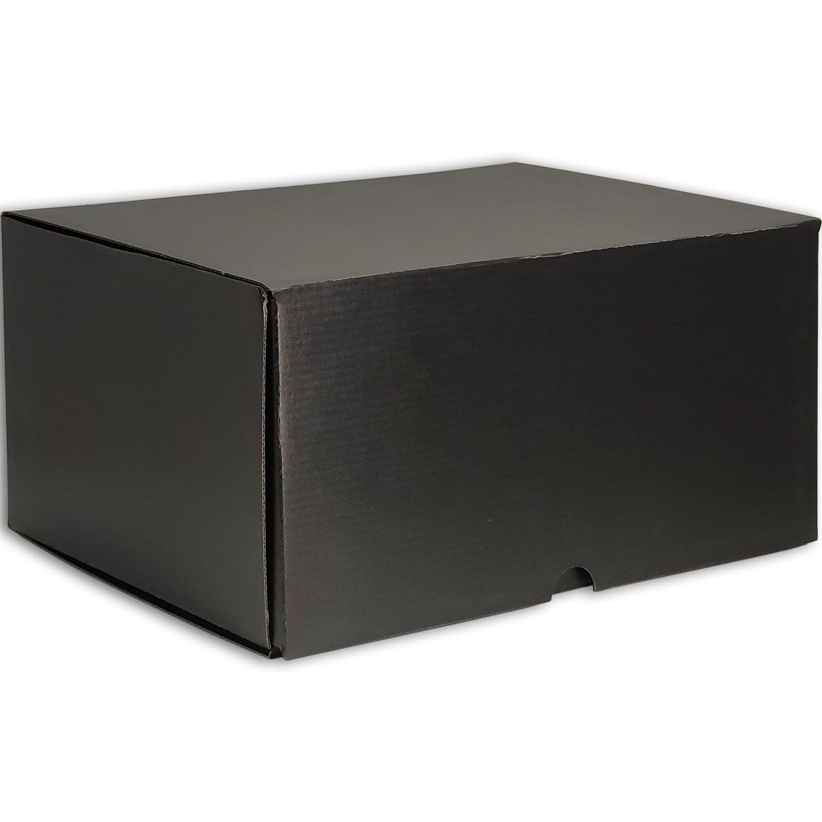 12x8x6 Black Shipping Boxes | 15-Pack Corrugated Cardboard Mailer Boxes | Small Business Packaging | FREE SHIPPING 📦🖤