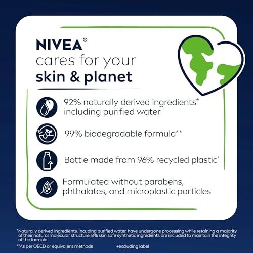 NIVEA Men Maximum Hydration 3 in 1 Body Wash 16.9 Fluid Ounce (Pack of 3)