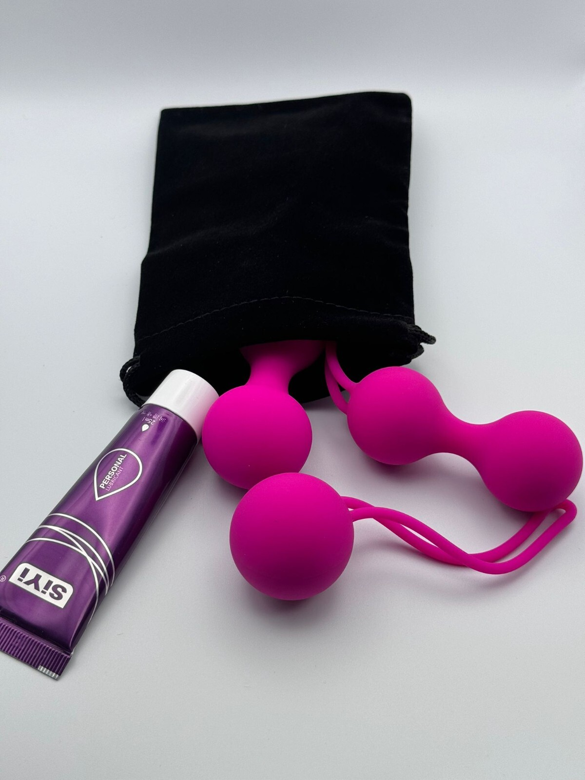 Silicone Pelvic Floor Trainer Kegel Ball Tightening Exercise Set, FREE SHIPPING