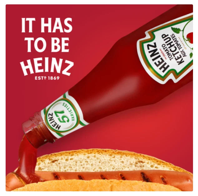 Heinz Tomato Ketchup Hot & Spicy 750ml (2 Pack) – Bold Flavor with a Spicy Kick
