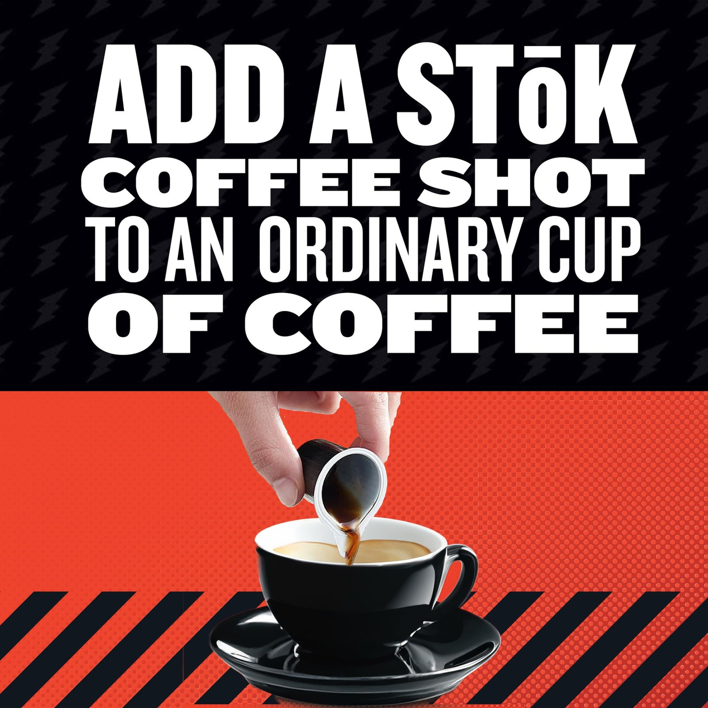 SToK Cold Brew Espresso Coffee Shots Unsweetened 0.43 fl oz (Pack of 264) | Ready-to-Drink Energy Boost Free Shipping