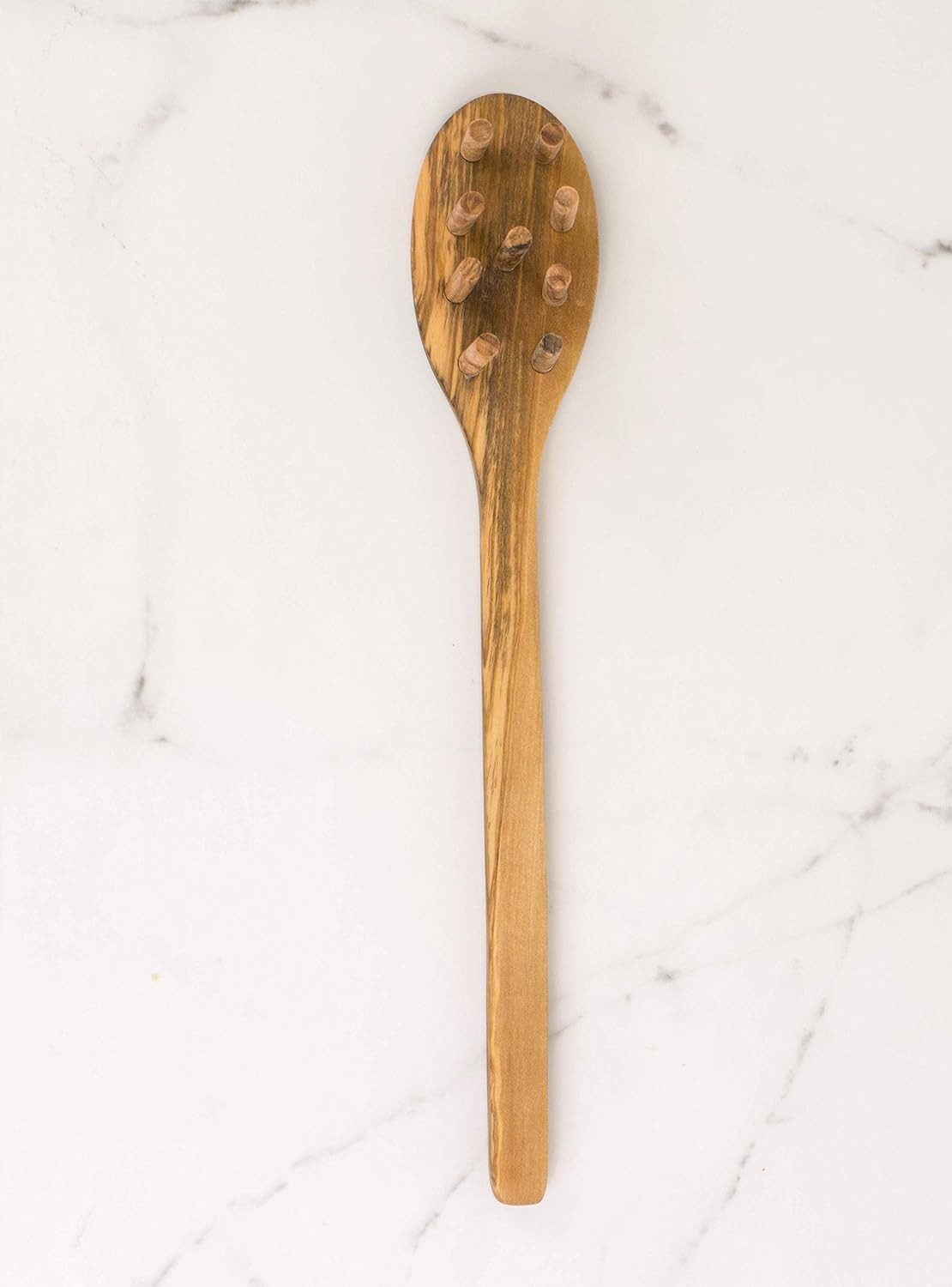 Eddington Italian Olive Wood Pasta Server – Handcrafted in Europe – 12 Inch – Free Shipping