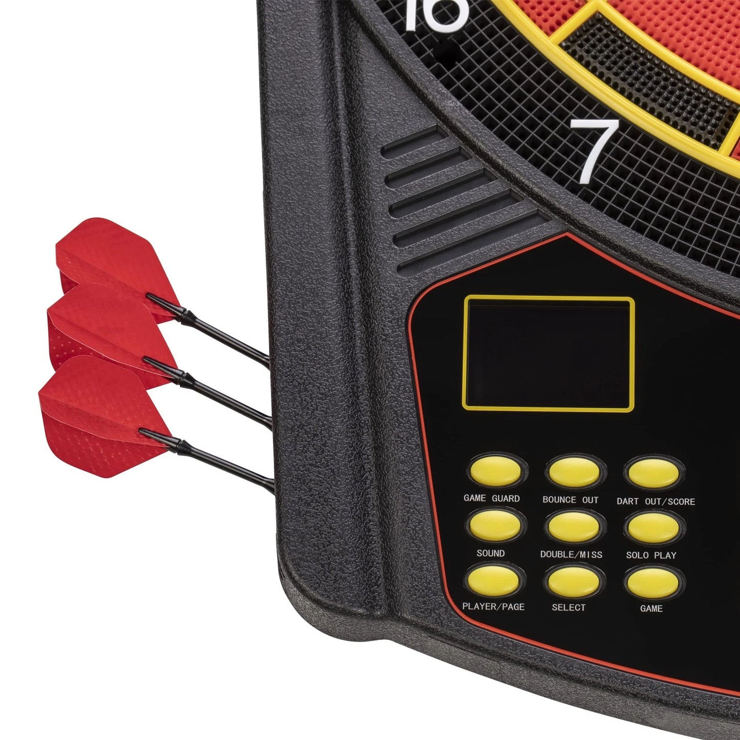 Arachnid Cricket Pro 450 Electronic Dartboard Black/Red – 31 Games & 178 Variations