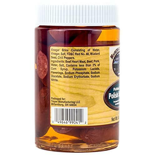 Backroad Country Pickled Smoked Polish Sausage 8 Ounces