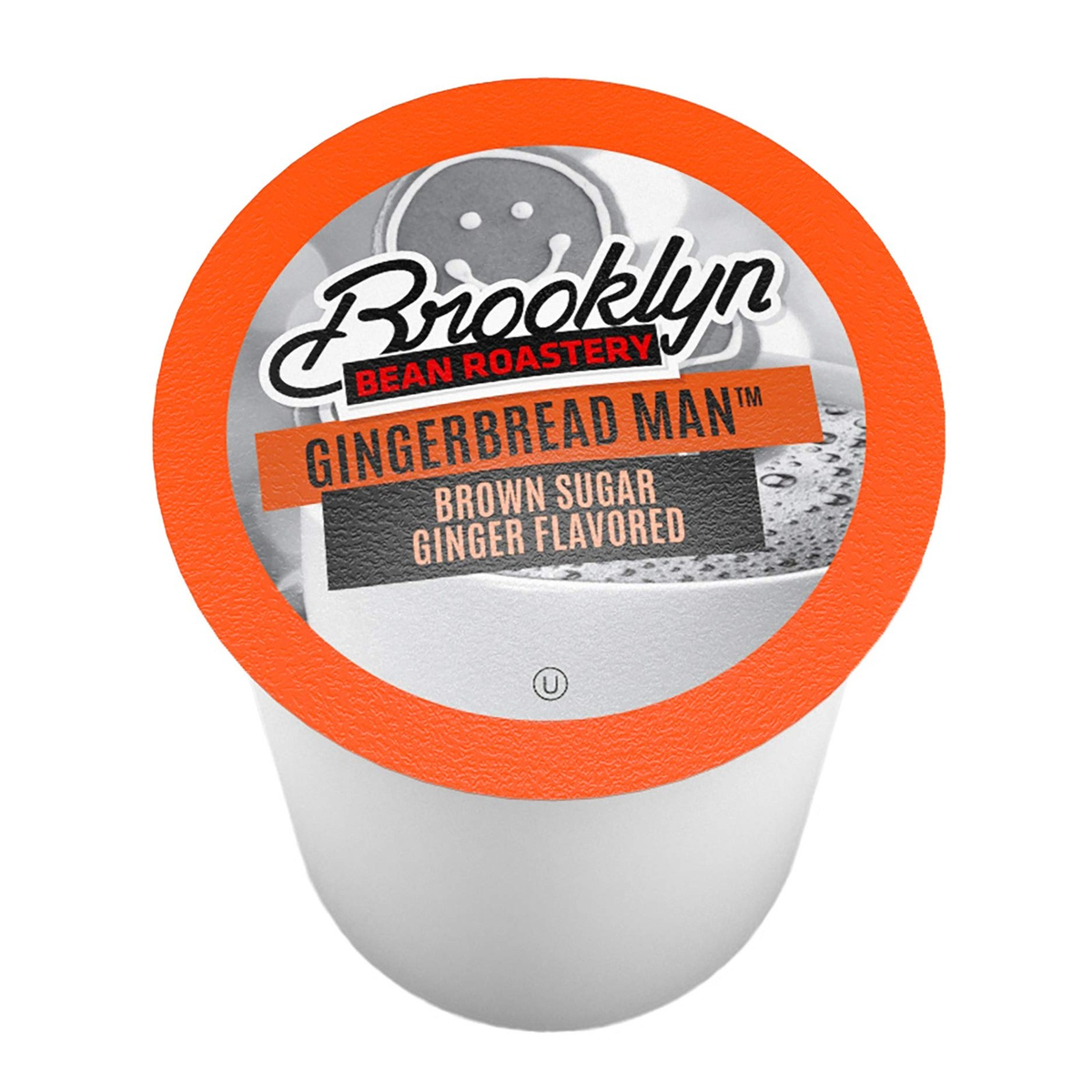 Brooklyn Beans Gingerbread Man Coffee Pods  Compatible with Keurig K Cup Brew...