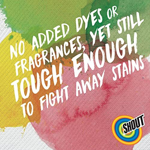 Shout Free Laundry Stain Remover Active Enzyme Spray Fragrance & Bleach Free | Free Shipping