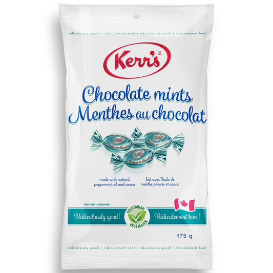 Kerr's Chocolate Mint Candy, 175g/6.2oz.