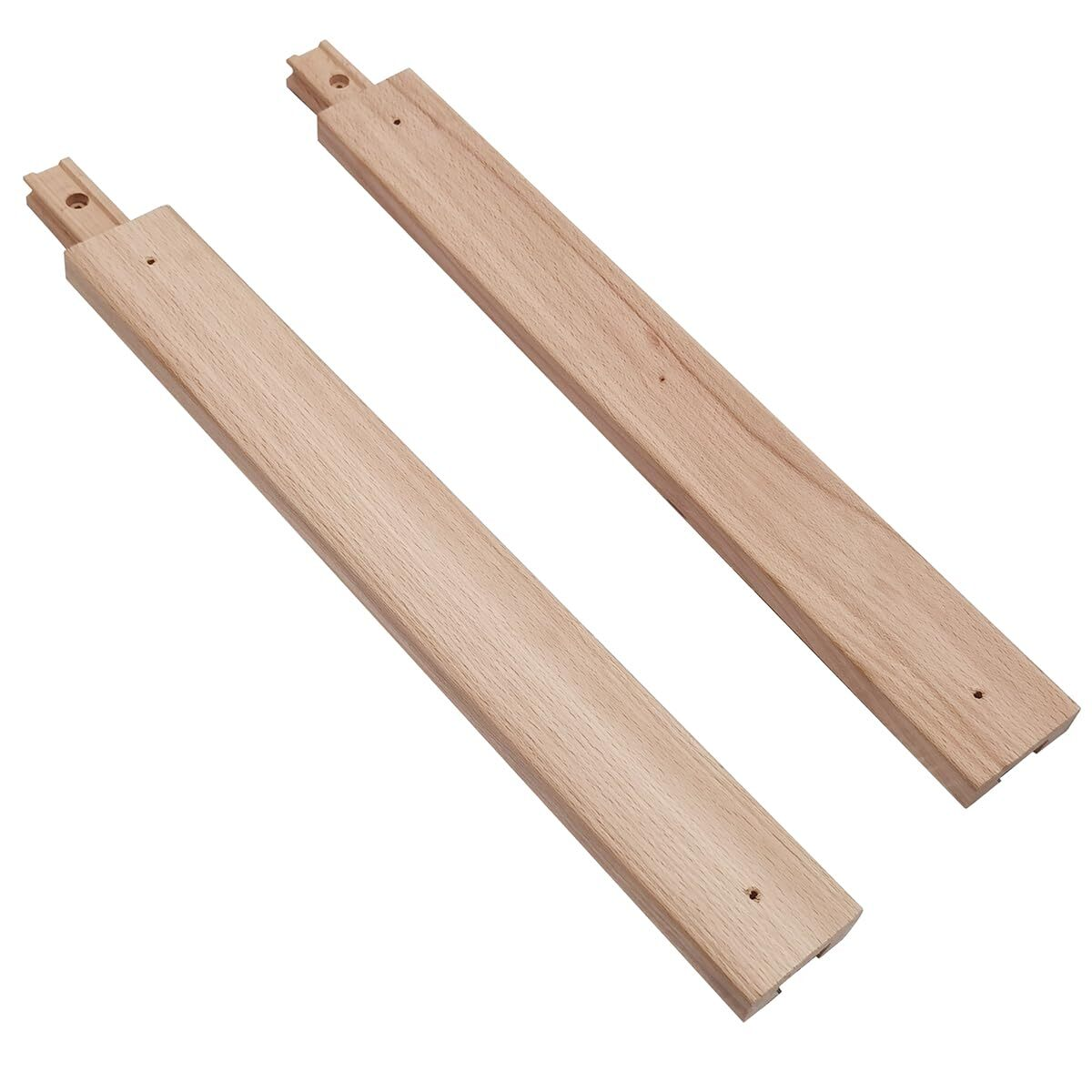 Btibpse Wooden Drawer Slides 16 Inches Classic Wood Center Guide Track