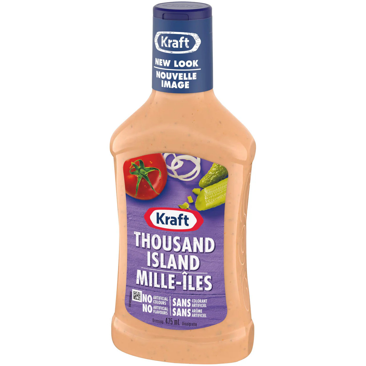 KRAFT Thousand Island Dressing 475 mL (16.1 oz) | Canadian Made | Creamy Salad Dressing | FREE SHIPPING