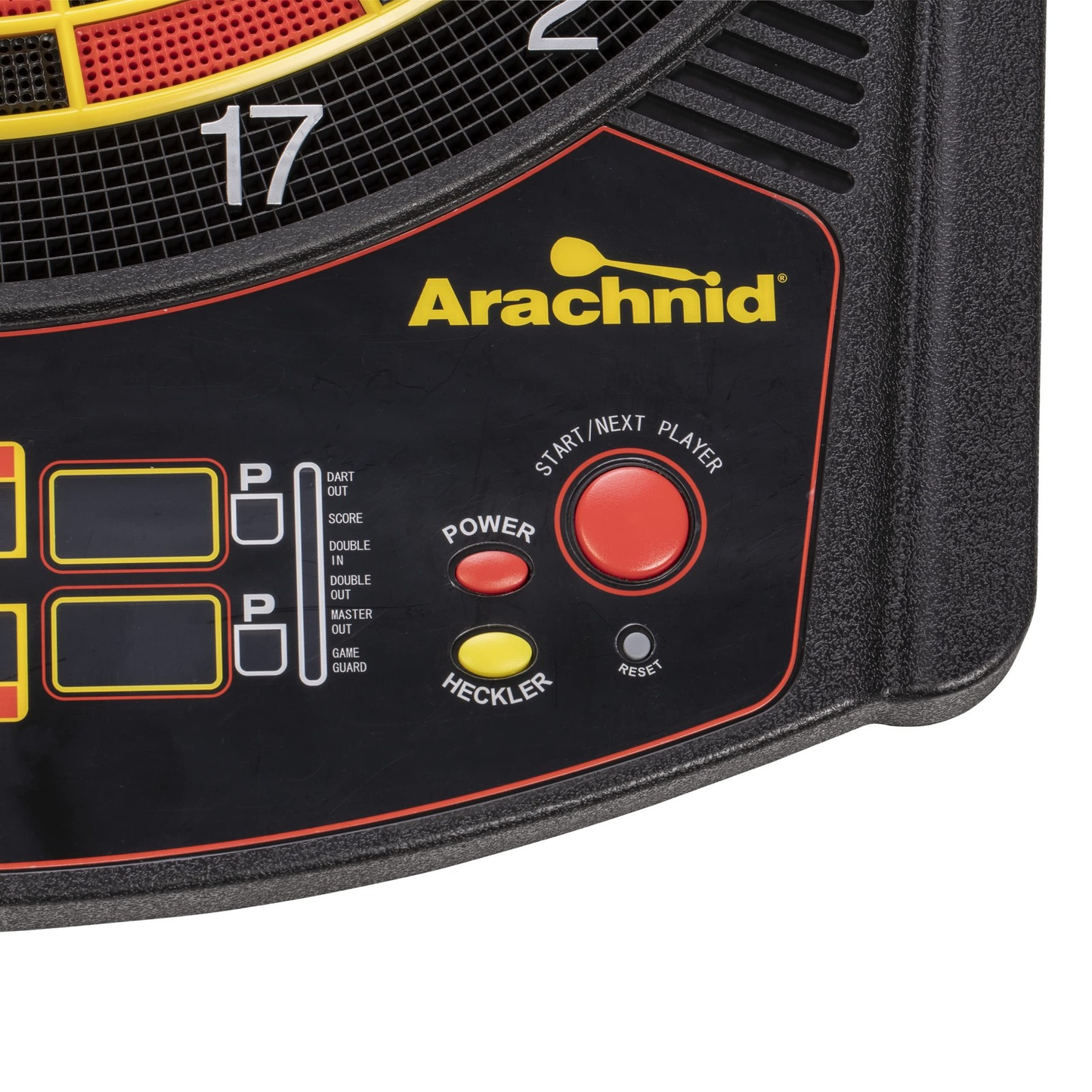 Arachnid Cricket Pro 450 Electronic Dartboard Black/Red – 31 Games & 178 Variations
