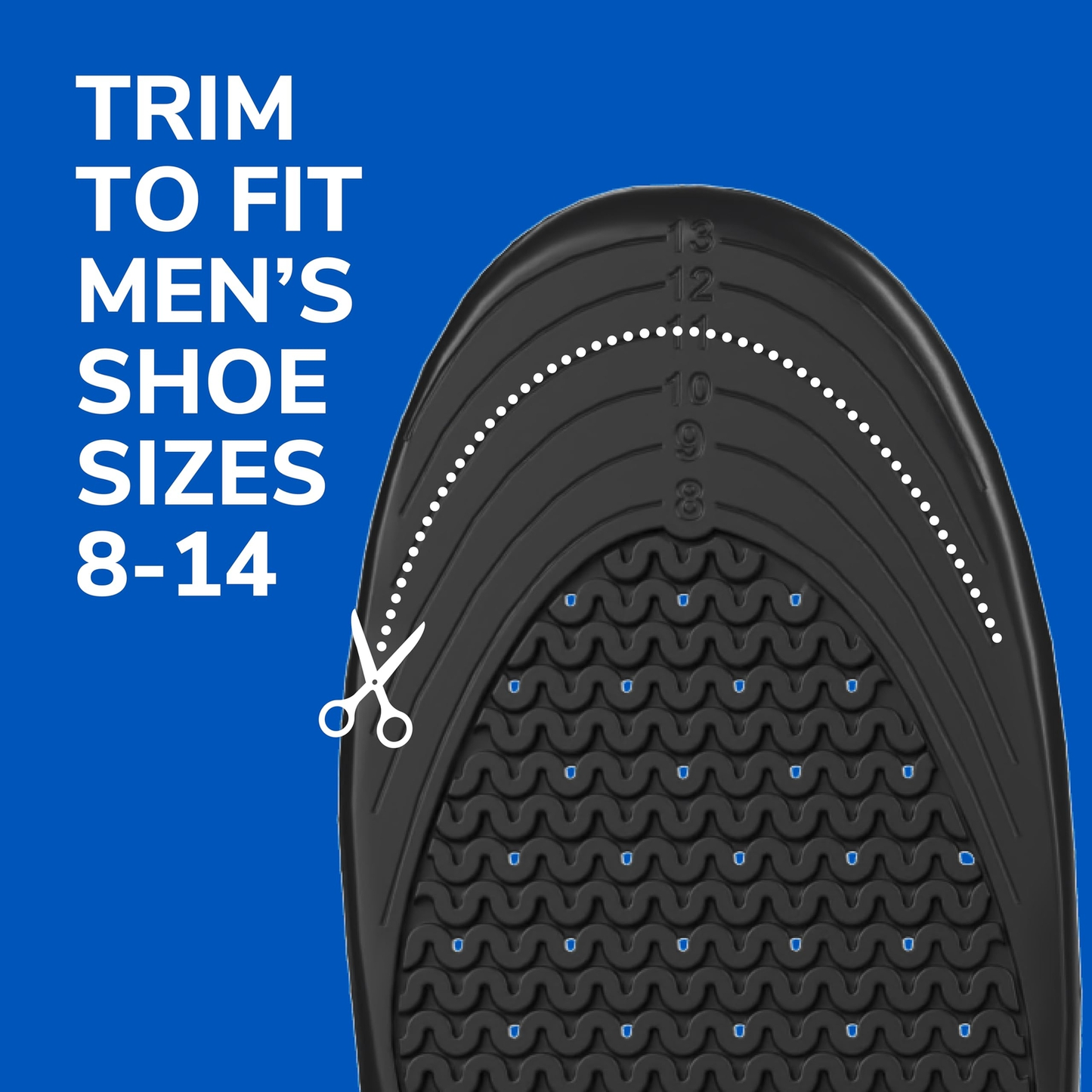 Dr. Scholls WORK Massaging Gel Advanced Insoles for Men Shoe Inserts