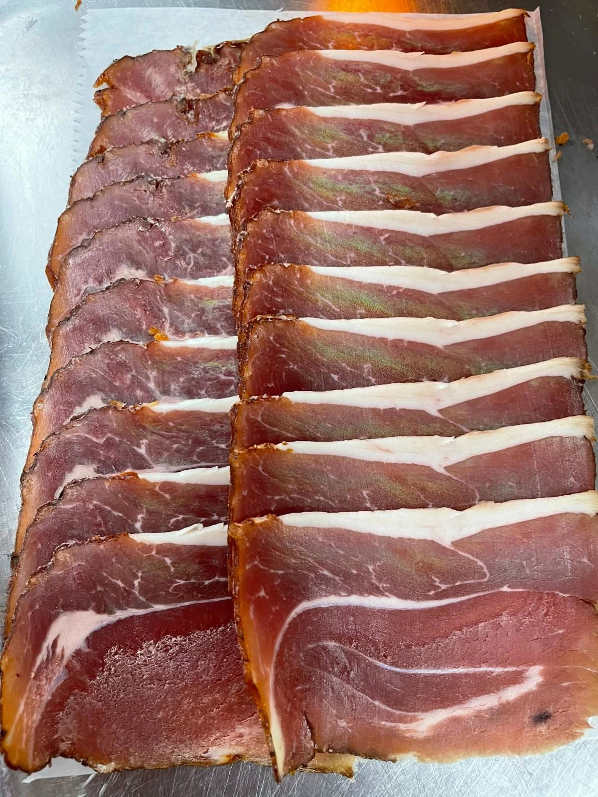 German Double Smoked Bacon Chunk 2Lbs – Traditional Hardwood Smoked Bacon | Free Shipping