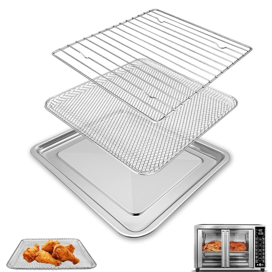 Toaster Oven Replacement Parts for Gourmia GTF7655 GTF7460 GTF7465 GTF7520 Air Fryer Toaster Oven Accessories
