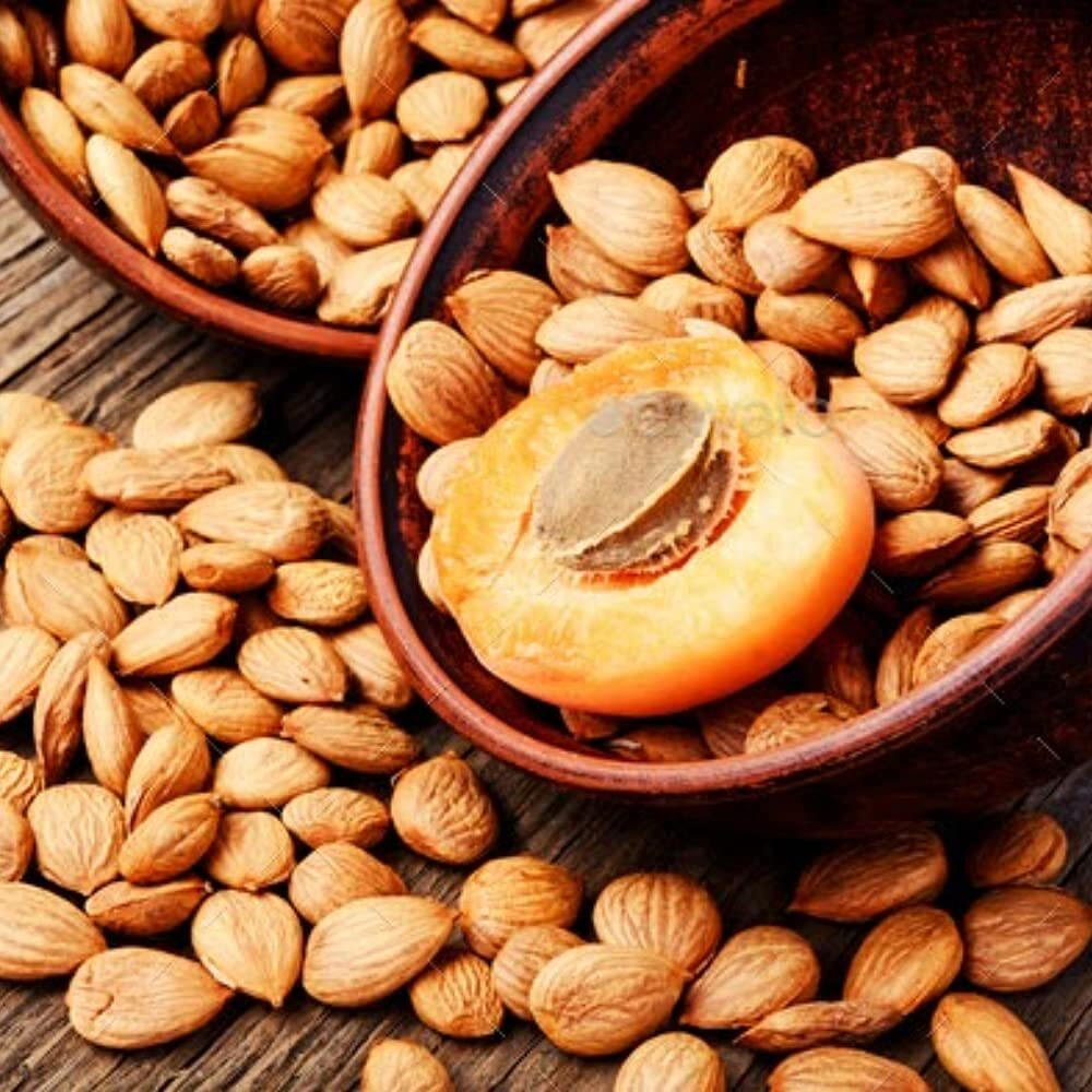 Bitter Apricot Kernels 1LB-100% USDA Certified Organic Bitter Apricot Seeds ...
