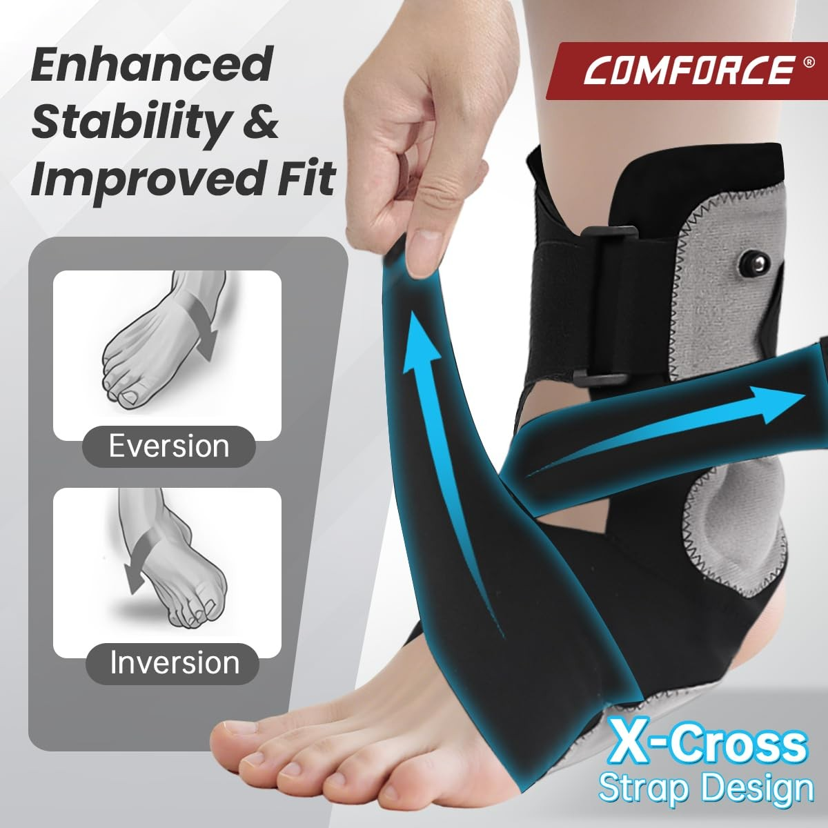 Plantar Fasciitis Ankle Support with Airbag for Heel Pain Relief  Recovery