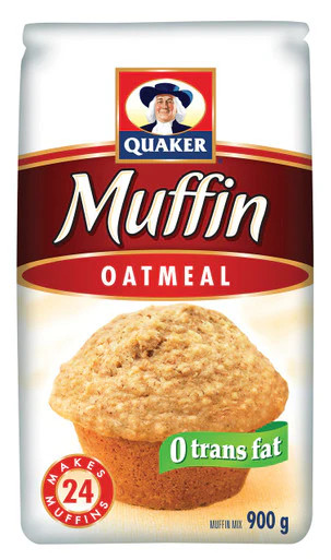 Quaker Oatmeal Muffin Mix 900g (31.7 oz) | Easy Homemade Muffin Mix | Free Shipping