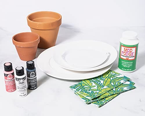 Mod Podge Outdoor Glue 8 Ounce Clear Quick Drying  Decoupage