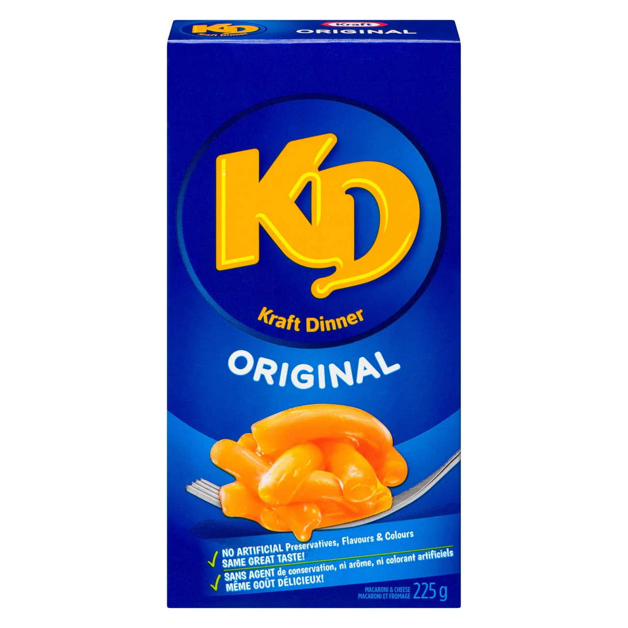 Kraft Dinner, Original Mac & Cheese 225g/7.6oz., 12ct