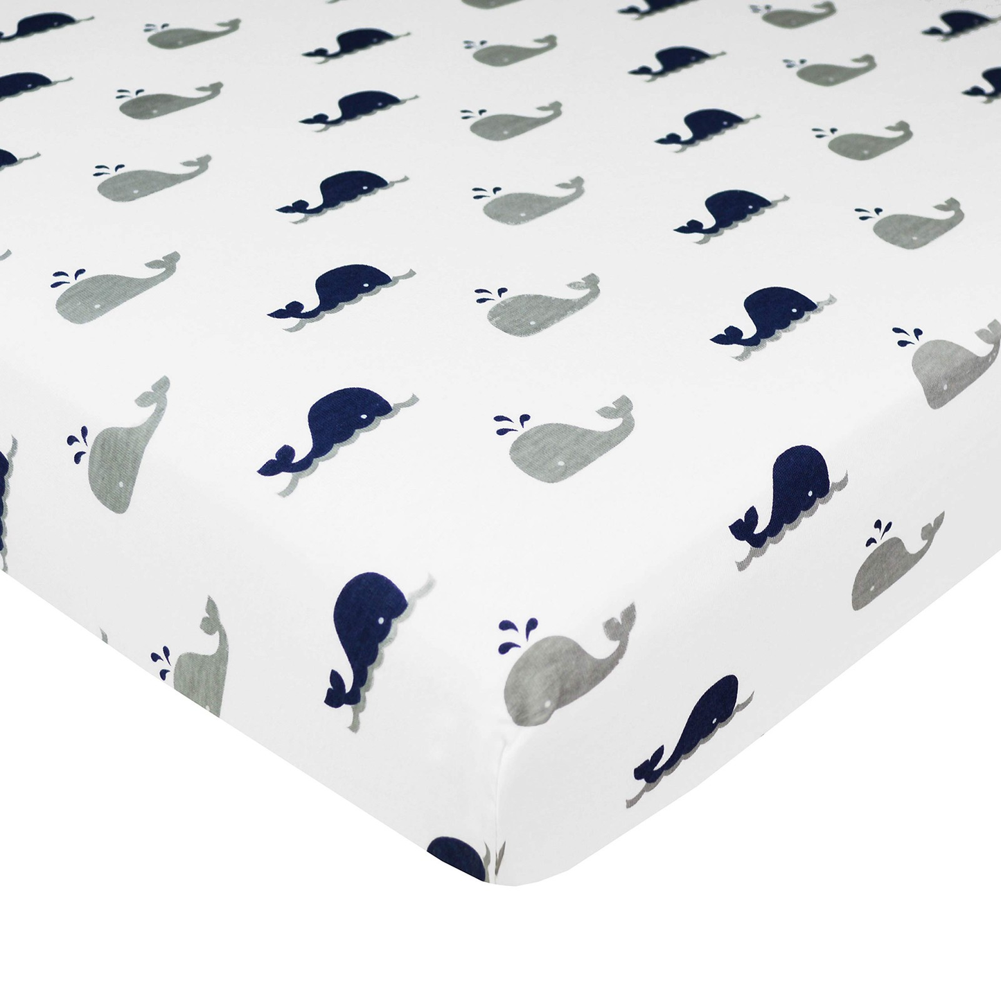 TL Care 2 Pack Printed 100% Natural Cotton Jersey Knit Fitted Portable/Mini-Crib