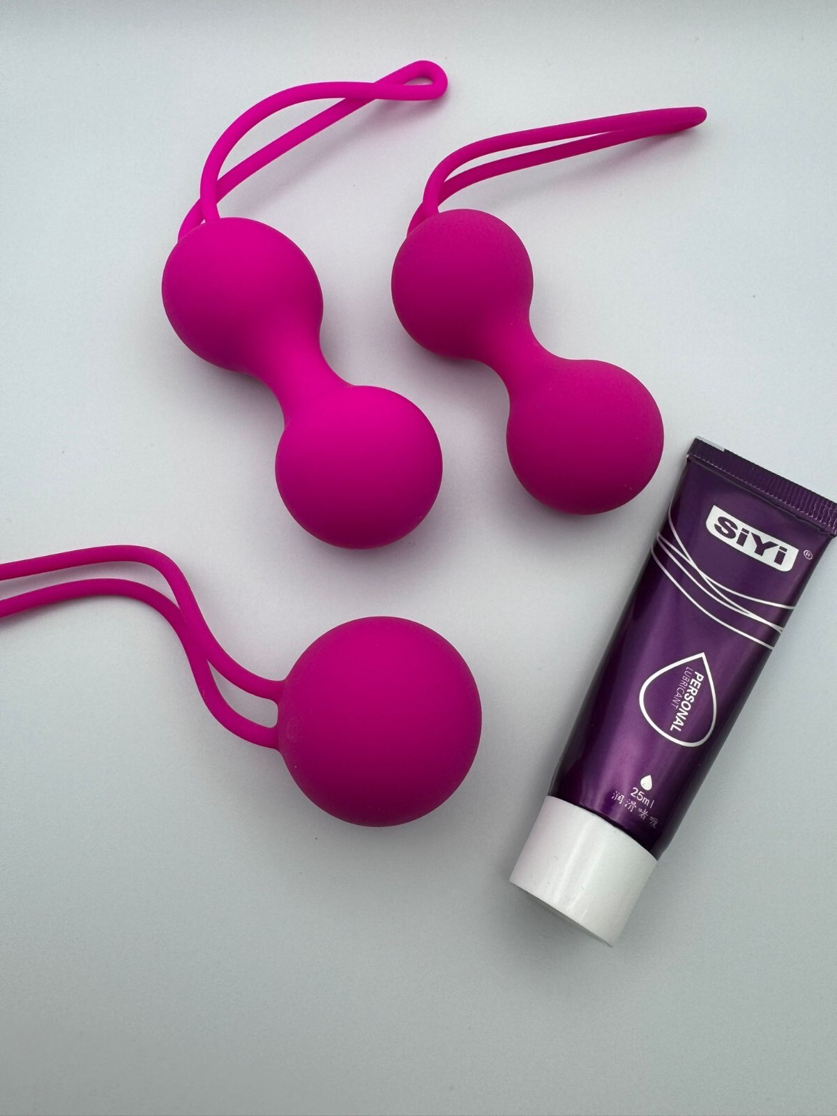 Silicone Pelvic Floor Trainer Kegel Ball Tightening Exercise Set, FREE SHIPPING