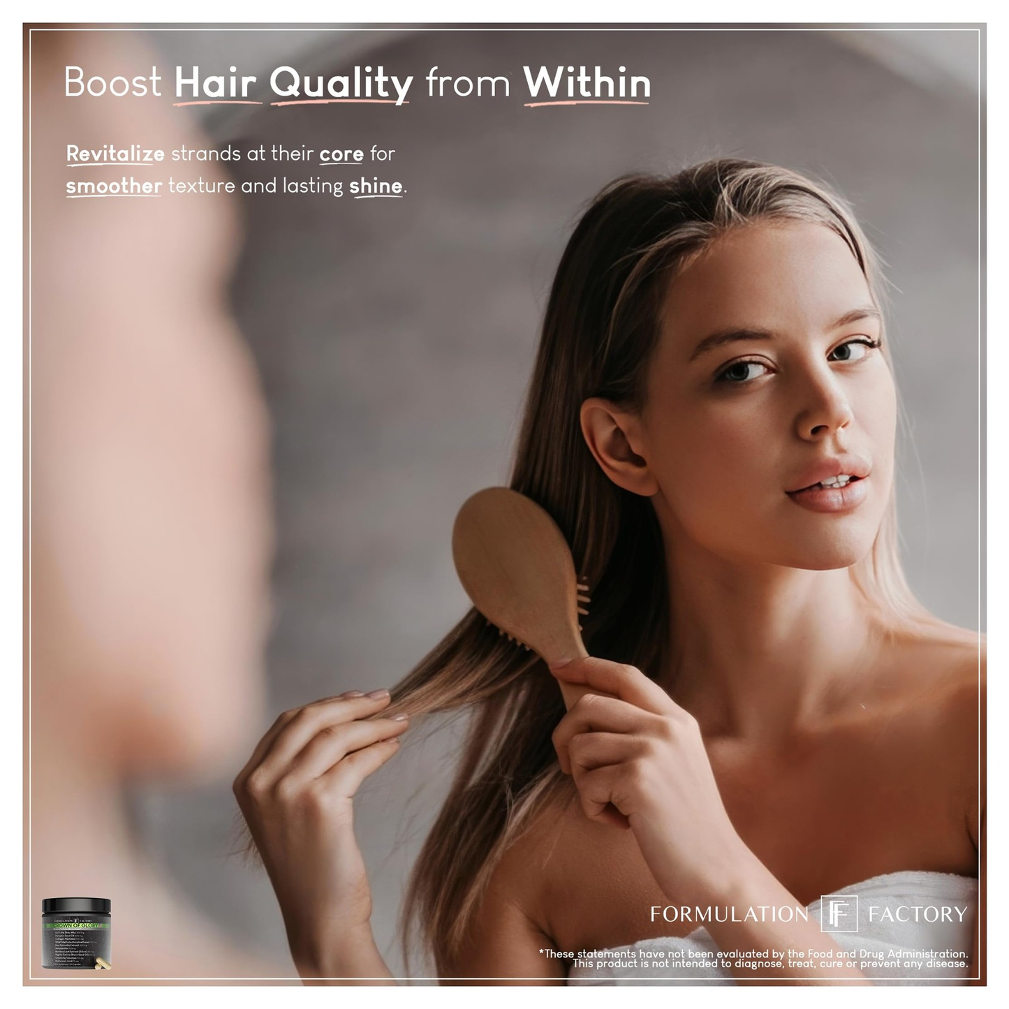 Formulation Factory Crown of Glory 10-in-1 Hair Growth Maximizer with DHT Blocke