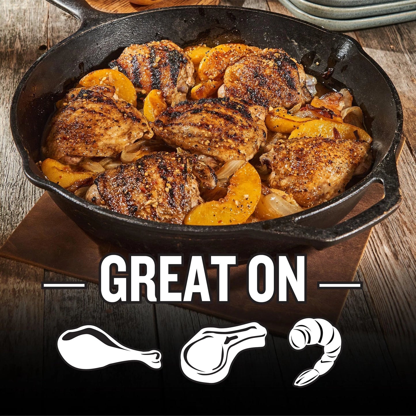 McCormick Grill Mates Brown Sugar Bourbon Seasoning 9.75 oz Sweet Smoky BBQ Rub for Meat & Seafood