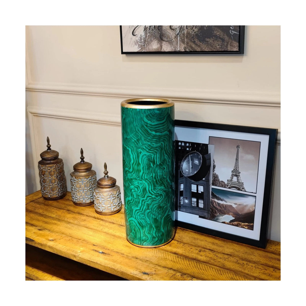 Modern Umbrella Stand & Holder | Decorative Barrel Floor Vase Rack for Entryway | Canes & Walking Sticks | FREE SHIPPING ☂️🏠