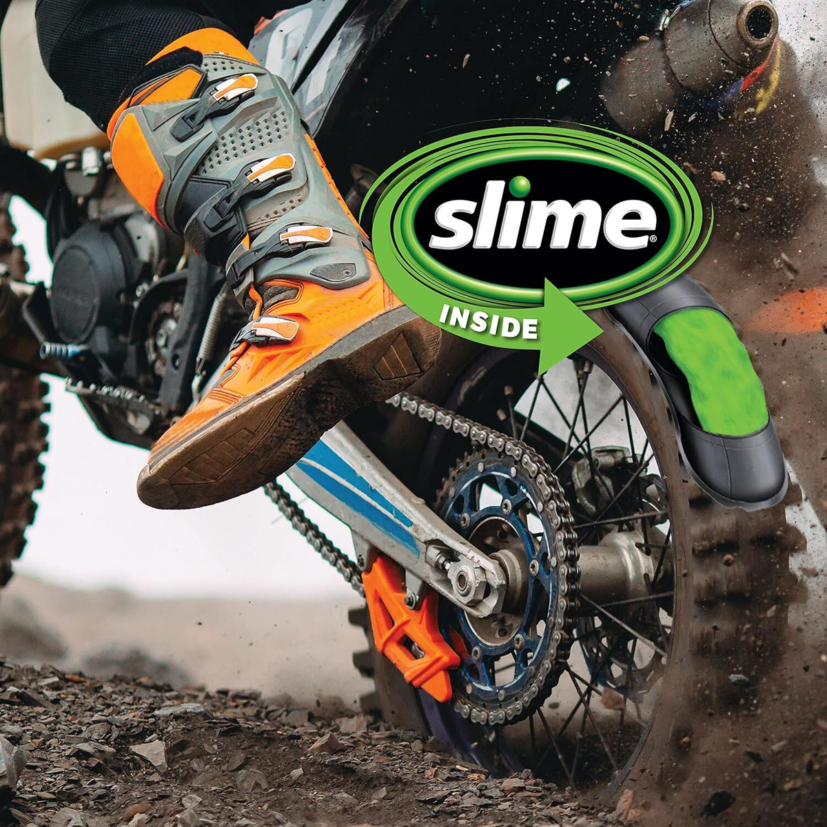 Slime 16oz Tube Sealant – Anti-Puncture Fluid for Tires