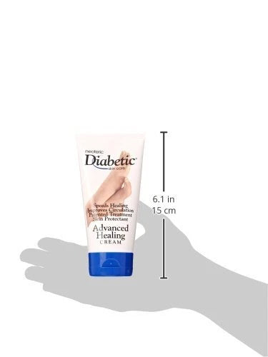Blue White Skin Care Agent 4 Ounce Healing Cream For Wounds And Dry Skin