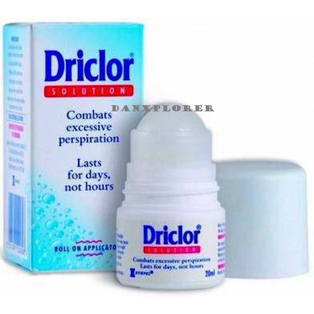20ml -- Driclor Roll on Antiperspirant  20ml NEW IN BOX,  EXP DATE 03/2028