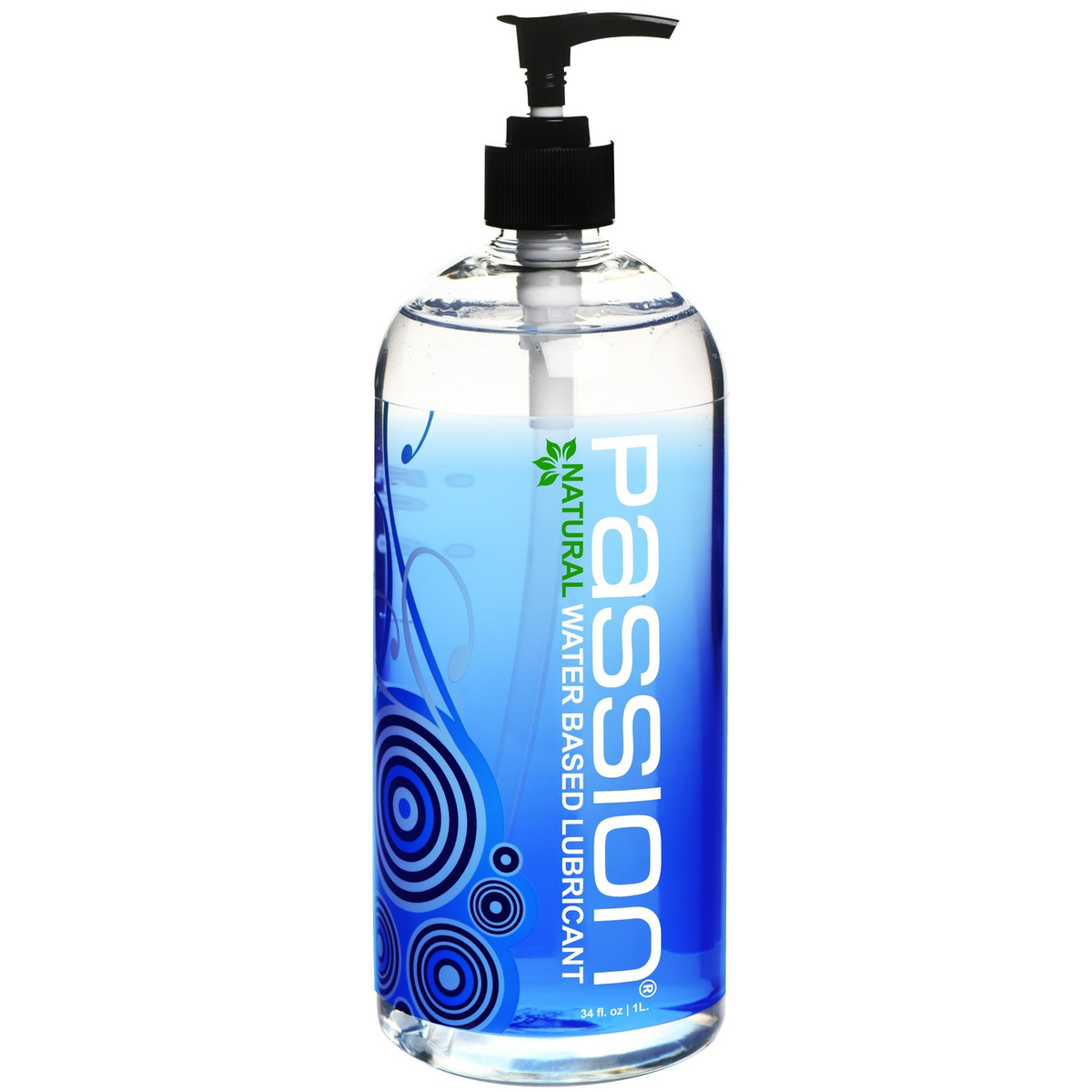 Passion Natural Water-Based Lubricant 34 oz – Glycerin & Paraben Free
