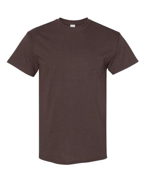 Bulk Lot Gildan Men Heavy Cotton  Short Sleeves T-Shirt 5000 S-XL PACK OF 5