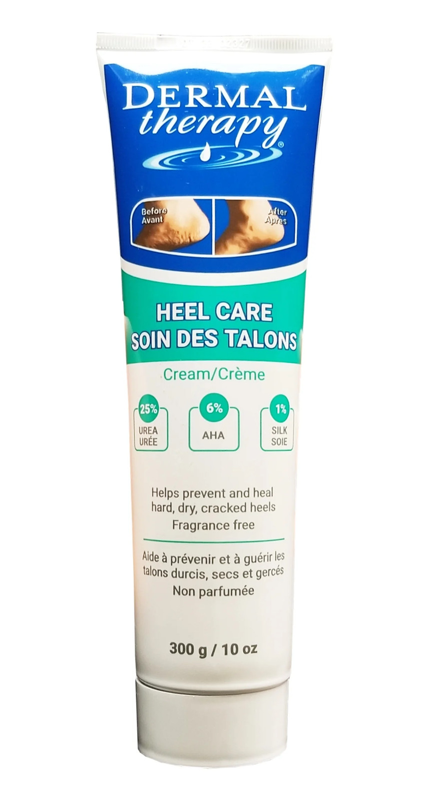 Dermal Therapy Heel Care Cream, 300g/10 oz