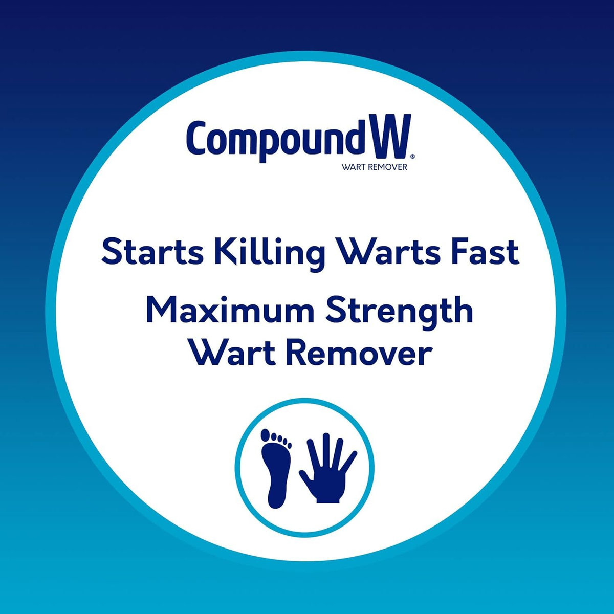 Compound W Maximum Strength Wart Remover Liquid | 17% Salicylic Acid | Fast Acting | Common & Plantar Warts | FREE SHIPPING ⚕️