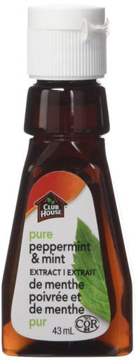 Club House, Quality Baking & Flavouring Extracts, Pure Peppermint & Mint, 43ml/
