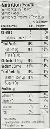 Hidden Valley Dips Mix, Fiesta Ranch 1.1 Oz Packets (Pack of 6)